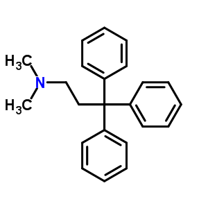 Benzenepropanamine,n,n-dimethyl-g,g-diphenyl- Structure,2645-55-8Structure