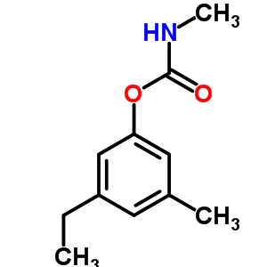 Phenol,3-ethyl-5-methyl-, 1-(n-methylcarbamate) Structure,2655-16-5Structure