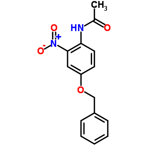 Acetamide,n-[2-nitro-4-(phenylmethoxy)phenyl]- Structure,26697-34-7Structure