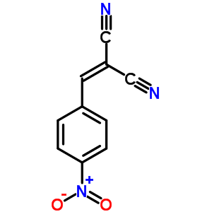 1,1-Dicyano-2-(-p-nitrophenyl)-ethene Structure,2700-23-4Structure