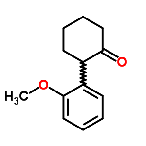 Cyclohexanone,2-(2-methoxyphenyl)- Structure,2702-90-1Structure