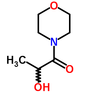 1-Propanone,2-hydroxy-1-(4-morpholinyl)- Structure,27097-66-1Structure