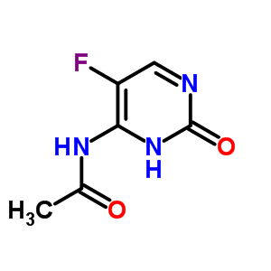 Acetamide,n-(5-fluoro-2,3-dihydro-2-oxo-4-pyrimidinyl)- Structure,2711-88-8Structure