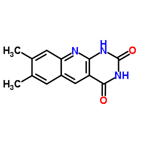 Pyrimido[4,5-b]quinoline-2,4(1h,3h)-dione,7,8-dimethyl- Structure,27132-52-1Structure