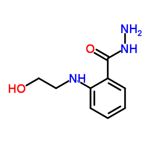 Benzoic acid,2-[(2-hydroxyethyl)amino]-, hydrazide Structure,27132-54-3Structure