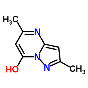 2,5-Dimethylpyrazolo[1,5-a]pyrimidin-7-ol Structure,27166-46-7Structure