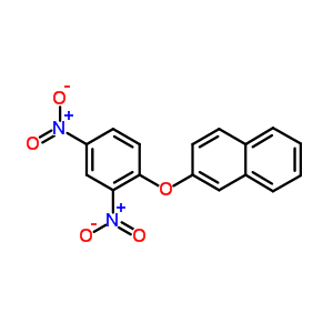 Naphthalene,2-(2,4-dinitrophenoxy)- Structure,2734-77-2Structure