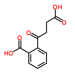 2-(3-Carboxypropanoyl)benzoic acid Structure,27415-09-4Structure