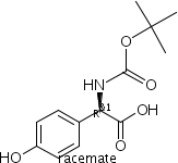 N-boc protected d-4-hydroxyphenylglycine Structure,27460-85-1Structure