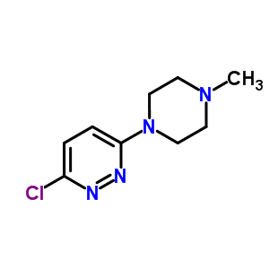 3-Chloro-6-(4-methyl-1-piperazinyl)pyridazine Structure,27464-17-1Structure