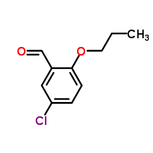 5-Chloro-2-propoxybenzaldehyde Structure,27590-75-6Structure