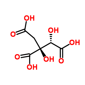 (-)-Hydroxycitric acid calcium salt Structure,27750-10-3Structure