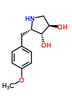 Deacetylanisomycin Structure,27958-06-1Structure