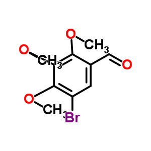 5-Bromo-2,3,4-trimethoxy-benzaldehyde Structure,28006-94-2Structure