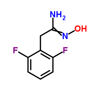 2-(2,6-Difluoro-phenyl)-n-hydroxy-acetamidine Structure,280110-81-8Structure