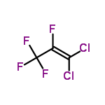 1,1-Dichloro-2,3,3,3-tetrafluoro-1-propene Structure,2804-55-9Structure