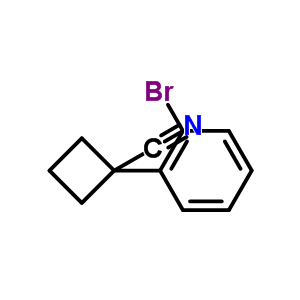 1-(2-Bromophenyl)-cyclobutanecarbonitrile Structure,28049-62-9Structure