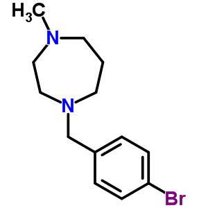 1-(4-Bromobenzyl)-4-methylperhydro-1,4-diazepine Structure,280560-78-3Structure