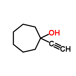 1-乙炔-1-環(huán)庚醇結(jié)構(gòu)式_2809-78-1結(jié)構(gòu)式