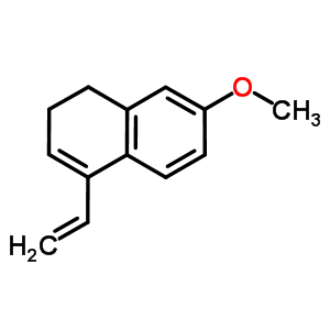 7-Methoxy-4-vinyl-1,2-dihydronaphthalene Structure,2811-50-9Structure