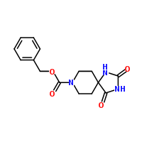 8-Cbz-2,4-dioxo-1,3,8-triazaspiro[4.5]decane Structure,28121-73-5Structure