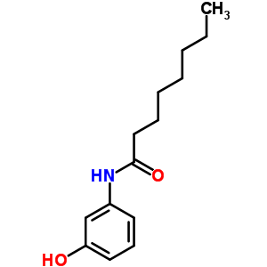 Octanamide,n-(3-hydroxyphenyl)- Structure,28122-53-4Structure