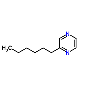 2-Hexylpyrazine Structure,28217-91-6Structure