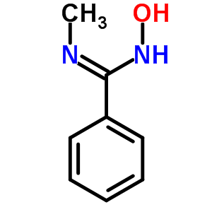 Benzenecarboximidamide,n-hydroxy-n-methyl- Structure,28267-98-3Structure