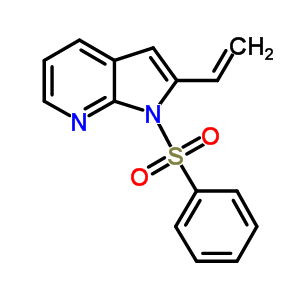 1-(Phenylsulfonyl)-2-vinyl-1h-pyrrolo[2,3-b]pyridine Structure,282734-64-9Structure