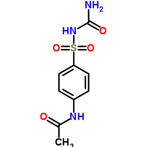 Acetamide,n-[4-[[(aminocarbonyl)amino]sulfonyl]phenyl]- Structure,2828-63-9Structure