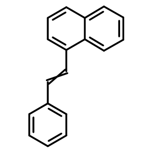 1-苯乙烯基萘結(jié)構(gòu)式_2840-87-1結(jié)構(gòu)式