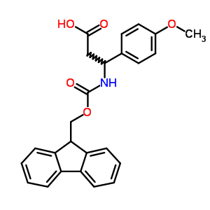 Fmoc-3-amino-3-(4-methoxyphenyl)-propionic acid Structure,284492-02-0Structure