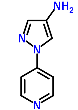 1-(Pyridin-4-yl)-1h-pyrazol-4-amine Structure,28466-04-8Structure