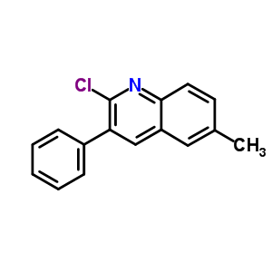 2-Chloro-6-methyl-3-phenylquinoline Structure,284664-59-1Structure