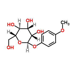 4-Methoxyphenyl α-d-mannopyranoside Structure,28541-75-5Structure