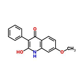 4-Hydroxy-7-methoxy-3-phenyl-2(1h)-quinolinone Structure,28563-22-6Structure