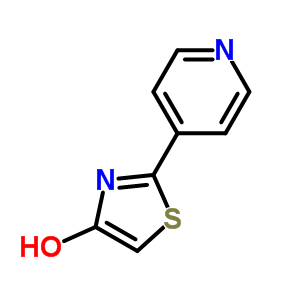 2-(4-Pyridinyl)-4-thiazolol Structure,285995-73-5Structure