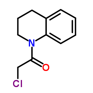 2-Chloro-1-(3,4-dihydro-2h-quinolin-1-yl)-ethanone Structure,28668-58-8Structure