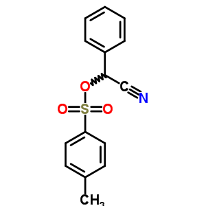 Benzeneacetonitrile, a-[[(4-methylphenyl)sulfonyl]oxy]- Structure,28695-60-5Structure