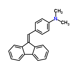 9-(4-(Dimethylamino)benzylidene)fluorene Structure,2871-86-5Structure