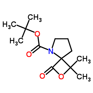 1,1-Dimethyl-3-oxo-2-oxa-5-azaspiro[3.4]octane-5-carboxylic acid 1,1-dimethylethyl ester Structure,287401-30-3Structure