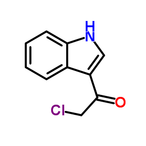 2-Chloro-1-(1h-indol-3-yl)-ethanone Structure,28755-03-5Structure