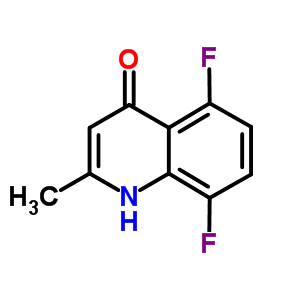 5,8-Difluoro-4-hydroxy-2-methyl-quinoline Structure,288151-26-8Structure