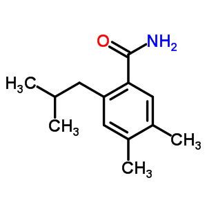 Benzamide,4,5-dimethyl-2-(2-methylpropyl)- Structure,28957-66-6Structure