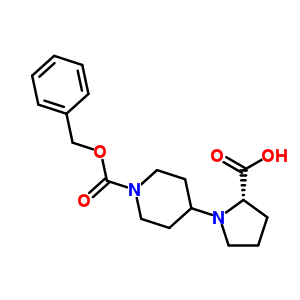 L-n-(4-n-cbz-piperidino)proline Structure,289677-06-1Structure