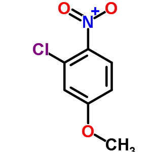 2-Chloro-4-methoxy-1-nitrobenzene Structure,28987-59-9Structure