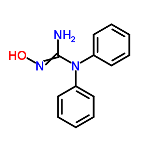 n-羥基-N,N-二苯基-胍結(jié)構(gòu)式_29044-21-1結(jié)構(gòu)式