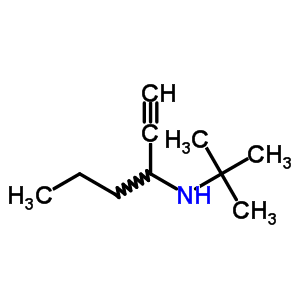 1-Hexyn-3-amine,n-(1,1-dimethylethyl)- Structure,2906-09-4Structure