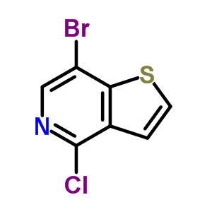 7-Bromo-4-chloro-thieno[3,2-c]pyridine Structure,29064-76-4Structure