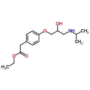 Metoprolol acid ethyl ester Structure,29112-40-1Structure